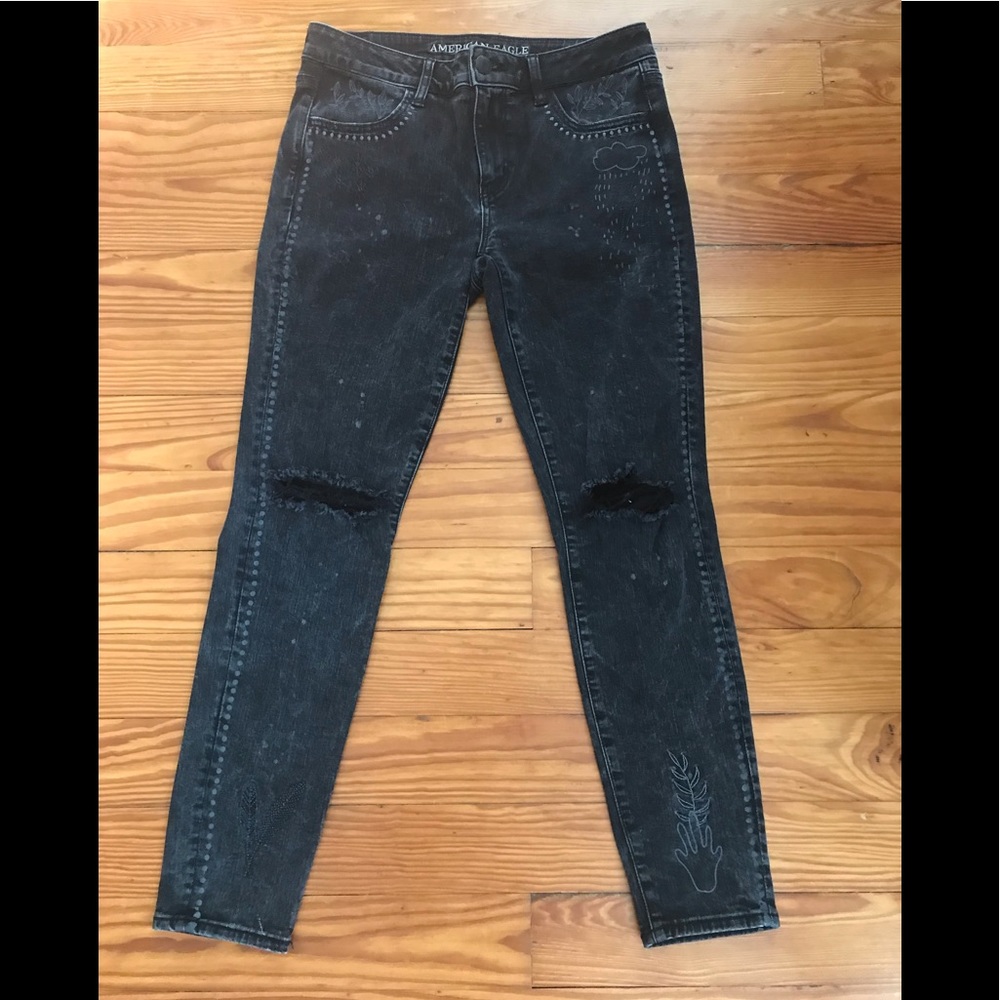 The Serpent and the Rainbow rare AE jeggings